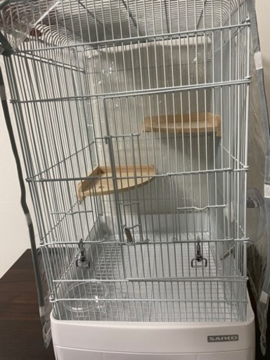 モモンガ、小動物用のケージ