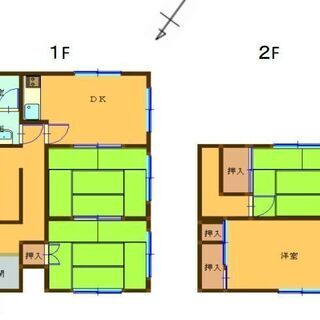 【可児市・貸家】敷金・礼金・仲介手数料0☆ペット可☆駅近☆ガレージ付き - 可児市