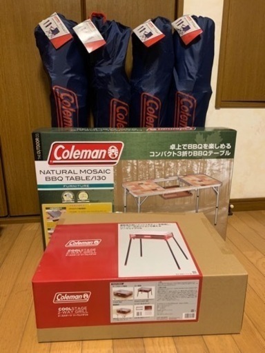 コールマン　キャンプ用品まとめ