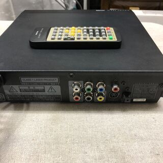 軽量＆コンパクト＆リモコン付属 DVDプレーヤー　FIFTY DVD-D355　中古動作品の画像