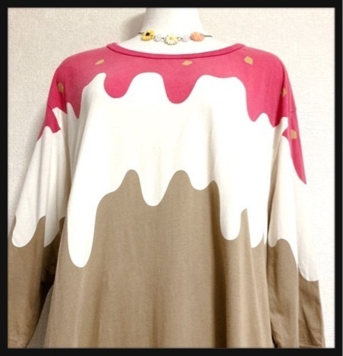 ご購入者様決定꒰UNIQLO꒱HOT CHOCOLATE夢可愛TシャツチュニックXLサイズOK