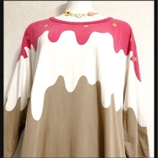 ご購入者様決定꒰UNIQLO꒱HOT CHOCOLATE夢可愛TシャツチュニックXLサイズOK ご購入者様決定꒰UNIQLO꒱HOT CHOCOLATE夢可愛TシャツチュニックXL