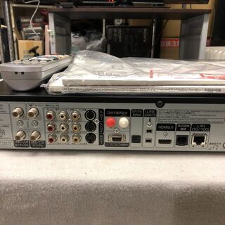 二番組同時録画可能　地上・BS・110度CSデジタルハイビジョンチューナー内蔵 DVD＆HDDレコーダー　大容量500GB　HDMI対応　DV-DH500D　DVDドライブ交換済の画像