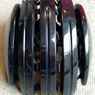 自転車ヘルメット　カレラ（黒）ピスト・自転車通勤に