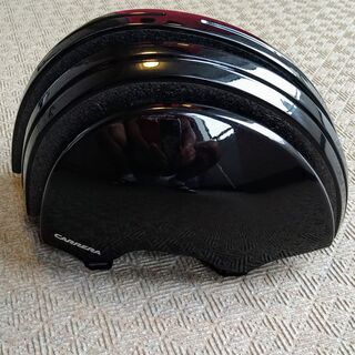 自転車ヘルメット　カレラ（黒）ピスト・自転車通勤にの画像