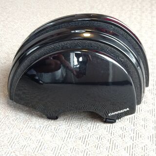 自転車ヘルメット　カレラ（黒）ピスト・自転車通勤にの画像
