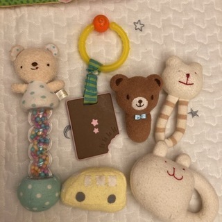 ベビーおもちゃ　歯固め　ラトル　しまじろうの画像