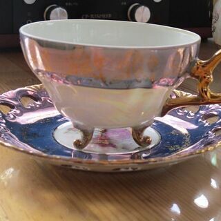 OHASHI  CHINA 1932　カップとポット　皿だけもう一枚現存　値下げしました　の画像