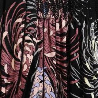 中古美品　HANAE MORI　ジャージーワンピースの画像