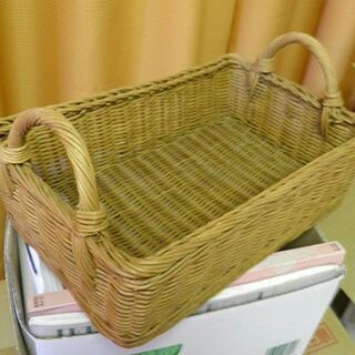籐製のかご