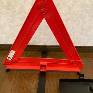 三角表示板の画像