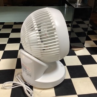 【リサイクルサービス八光　田上店】モダンデコ 3D首振り サーキュレーター DCモーター  省エネ (オフホワイト)の画像