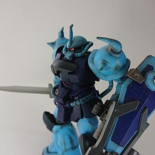 HG グフカスタム 塗装完成品