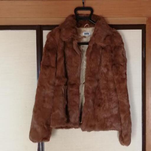 indio ラビットファーコート