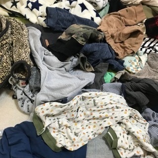 【取引中・差し上げます】冬物ベビー服41点サイズ70-90cmの画像