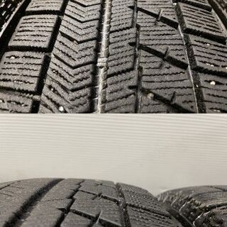 【BS BLIZZAK VRX 175/65R15】スタッドレス【トヨタ カローラフィールダー 純正ホイール 15インチ 5J4HPCD100+39】スペイド等にも (MTJ134) クレジットカード QRコード決済可能の画像