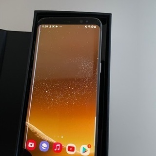 GALAXYS8 画面にヒビありの画像