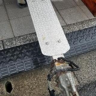 縞鋼板(しまこうはん)アルミステップ