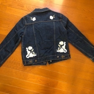 デニムGジャン　LIZLISA 刺繍入りの画像