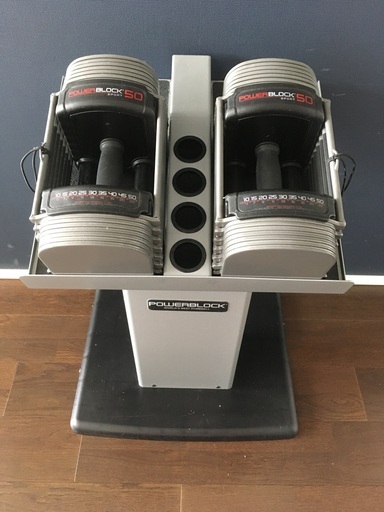 ☆☆ 新品同様 ☆☆ パワーブロック POWER BLOCK SP50 & 専用スタンド ☆☆ 正規代理店購入品 ☆☆