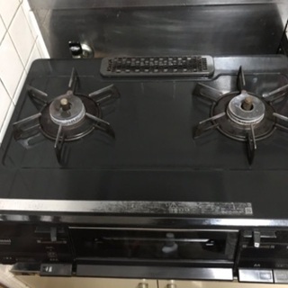 ⭐︎無料⭐︎Rinnai⭐︎2口グリル付きガスコンロ(10月31日までのお取引をお願いできる方に)の画像