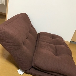 受け渡し予定者確定　★値下げ★  NITORI  リクライニング付ローソファーの画像