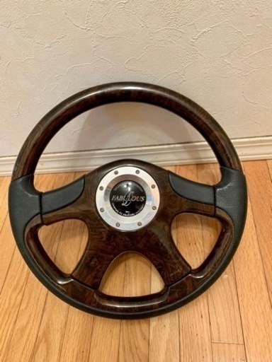 ハンドル FABULOUS ファブレス ウッドハンドル ウッド ステアリング VIP イタルボランテ NARDI ナルディ MOMO モモ FD3S