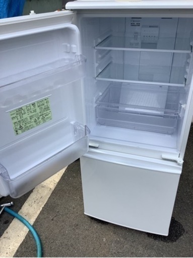 SHARP  2ドア冷蔵庫　SJ-UA14   中古　リサイクルショップ宮崎屋　佐土原店　21.10.18k