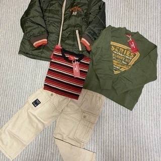 新品　１２０サイズ男の子用　ブランド福袋　おまけ付き♪