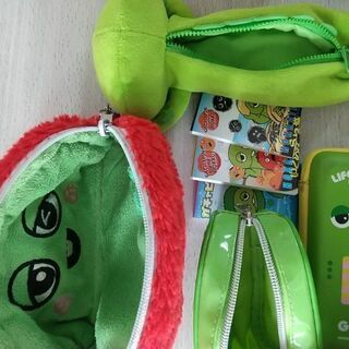 ガチャピングッズの画像