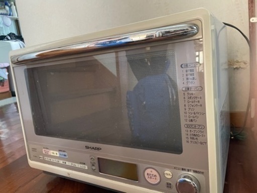 購入者決まりました。シャープ　オーブンレンジ！早い者勝ちです！