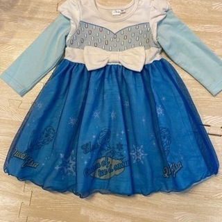 アナ雪　エルサ　90  ドレス