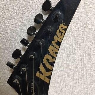 値下げしました、更に交渉OK！入手困難　80’ｓ　KRAMER クレイマー　F -1000　エレキギター（ジャンク）の画像