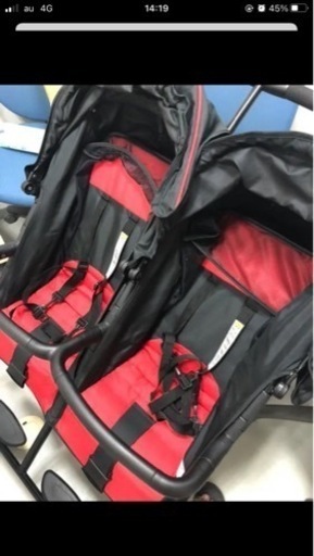 2人乗りベビーカー