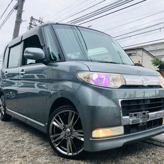 車検付　タントカスタム　Vセレクション　L375 人気のピラーレス