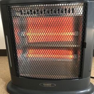 ナショナル電気ファンヒータースチーム付き中古品の画像