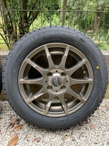 スタッドレスタイヤ ホイール4本セット 155/65/R14