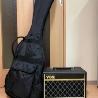 ベースとVoxアンプ