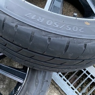 レオニスのホイールとほぼ新品タイヤの画像
