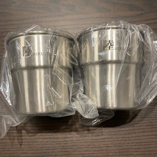 ステンレスグラス　2個セット