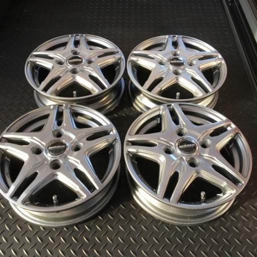 12インチアルミホイール4本セット 軽トラ/軽貨物車用