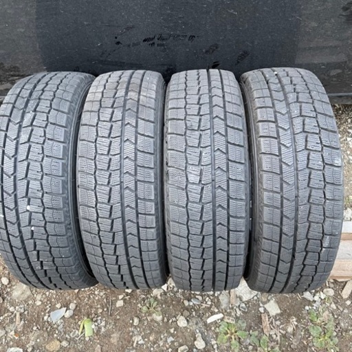 バリ山　DUNLOP WM02 175/65R14 スタッドレス  タイヤ　2018年製