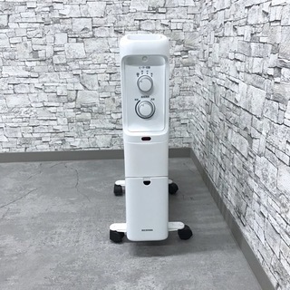IK-34  アイリスオーヤマ　ウェーブ型オイルヒーター　暖房器具　2020年製の画像