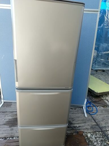 Y!　SHARP シャープ 両開き 冷蔵庫 350L SJ-W352B-N 2016年製