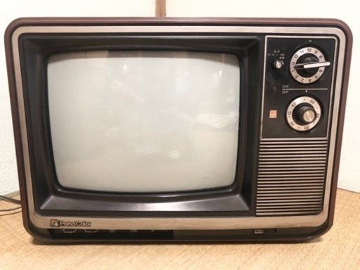 テレビTV 昭和　ブラウン管　レトロ　インテリア