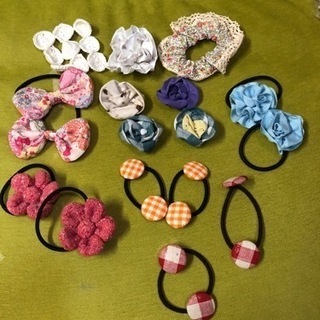 ハンドメイド（ヘアゴム）の画像