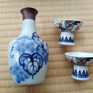 有田焼徳利、お猪口