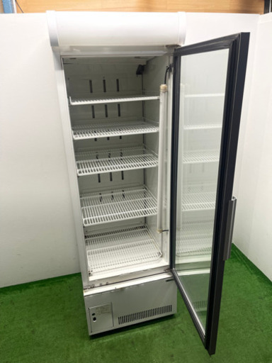 サンデン/ＳＡＮＤＥＮ　業務用　縦型冷蔵ショーケース　２４５Ｌ　１ドアスイング扉　店舗　飲食店　ＴＲＭ－Ｊ３５０Ｘ