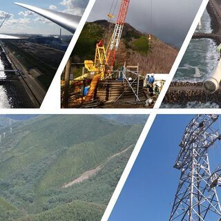 【送電線・風力発電組み立ての土木工事】未経験：11,000円～/...