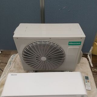 Y!　[高年式2020年]　ハイセンス　ルームエアコン　室内機　HA-S22AE7-W　室外機　HC-S22AE7